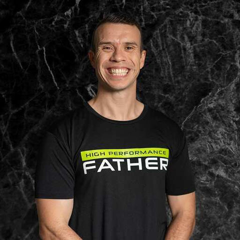Men's High Performance Father  Short Sleeve T-Shirt